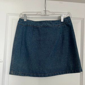 Denim Mini Skirt Size 6
